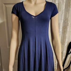 Forever 21 knit dress navy small